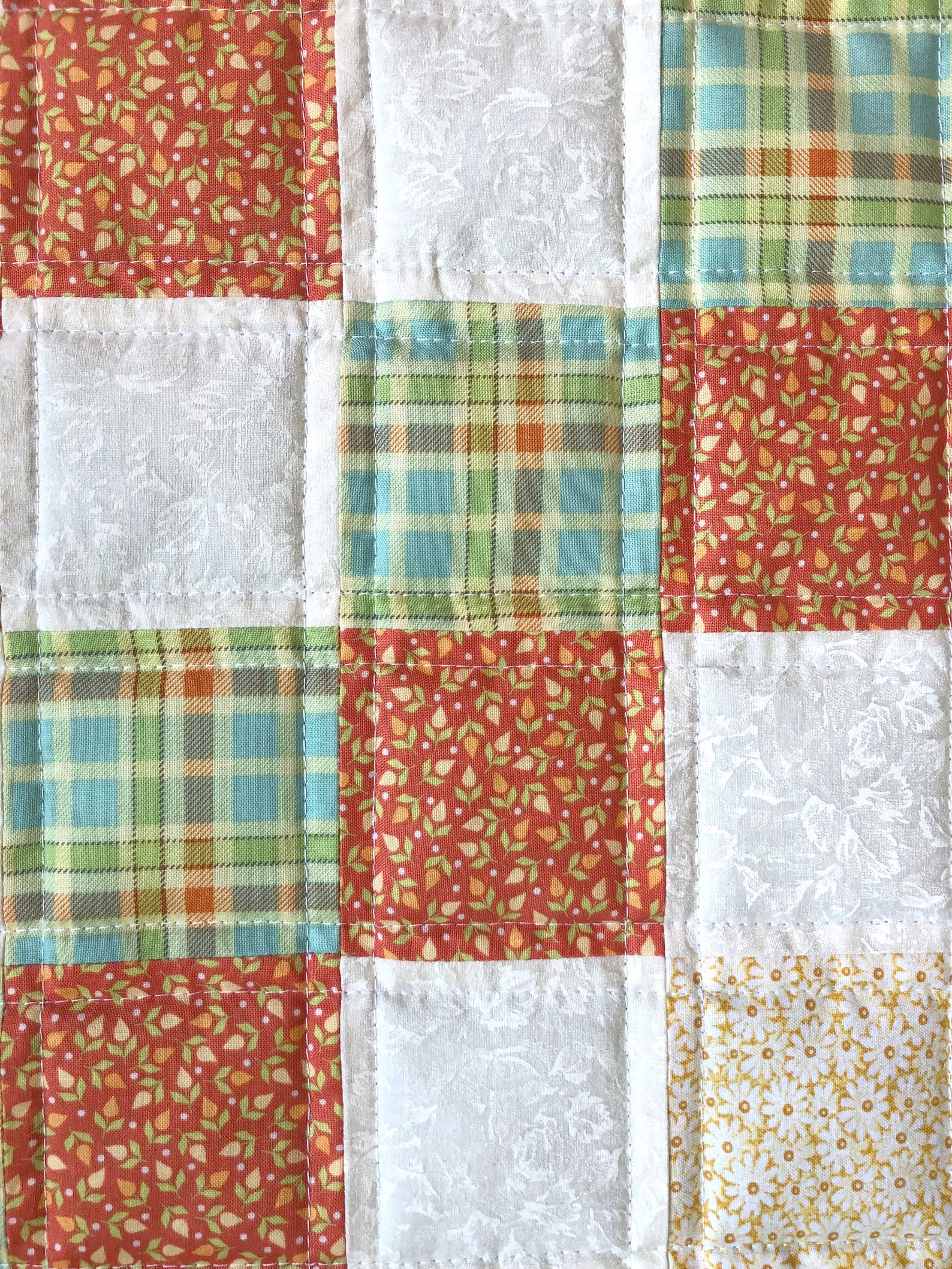 Tangerine Dreams Baby Doll Quilt Etsy