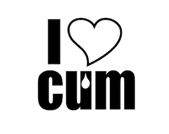 I Love Cum Temporary Tattoo - Available in Two Sizes