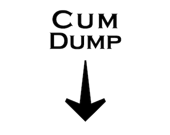 Cum Dump & Arrow - Temporary Tattoo 2 Pack