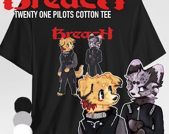 Maglietta Twenty One Pilots Breach Animal Furry-Style