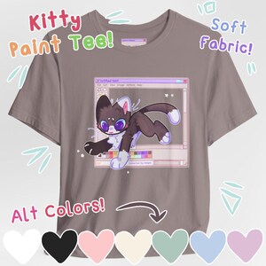 Nostalgic Paint Kitty! Unisex Tee
