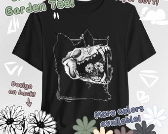 Maglietta unisex Skulldog Garden
