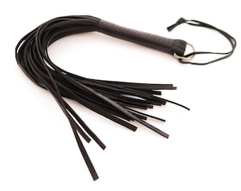 Flogger rundleer: 24 watervallen, gemiddelde intensiteit