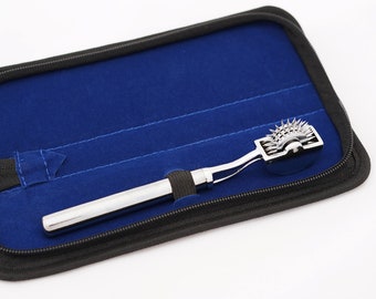Pinwheel Set - Heavy Duty BDSM Kit With Interchangable Wartenburg Wheel  Roller Heads and Case - Kinky Sex Toys for Sensation Play - Etsy