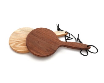 Paletta da gioco ad impatto realizzata a mano in legno di quercia, ciliegio o noce, pagaia per sculacciate BDSM