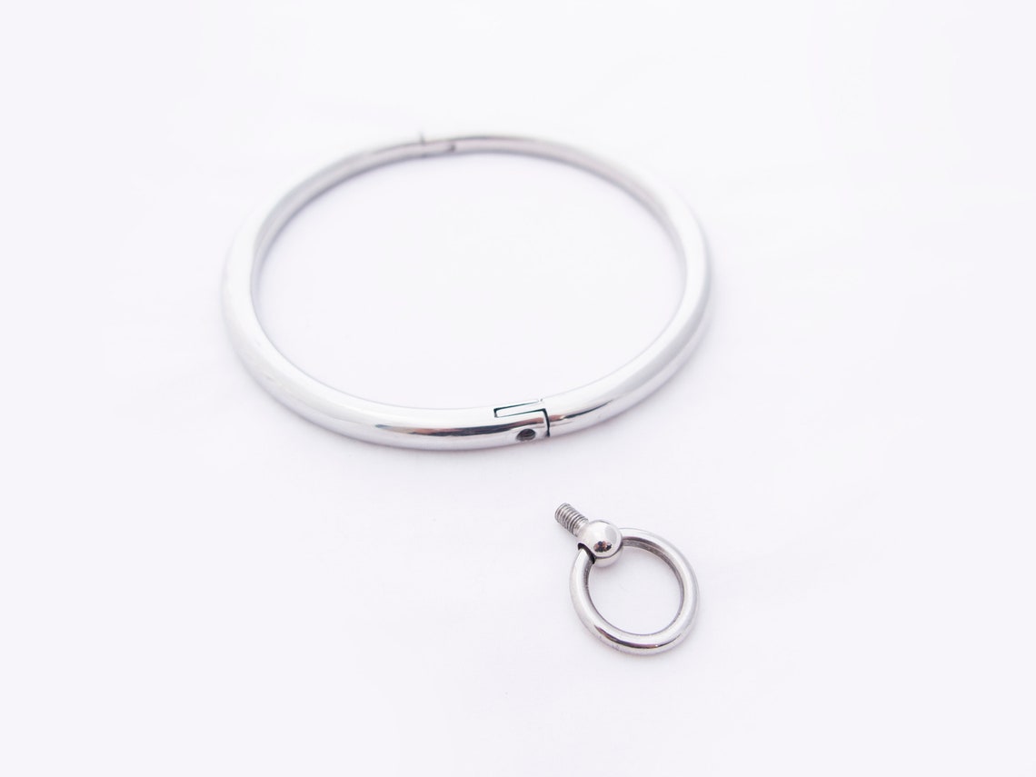 Metal Eternity Collar Steel Collar for Sub Fetish Collar for Etsy UK