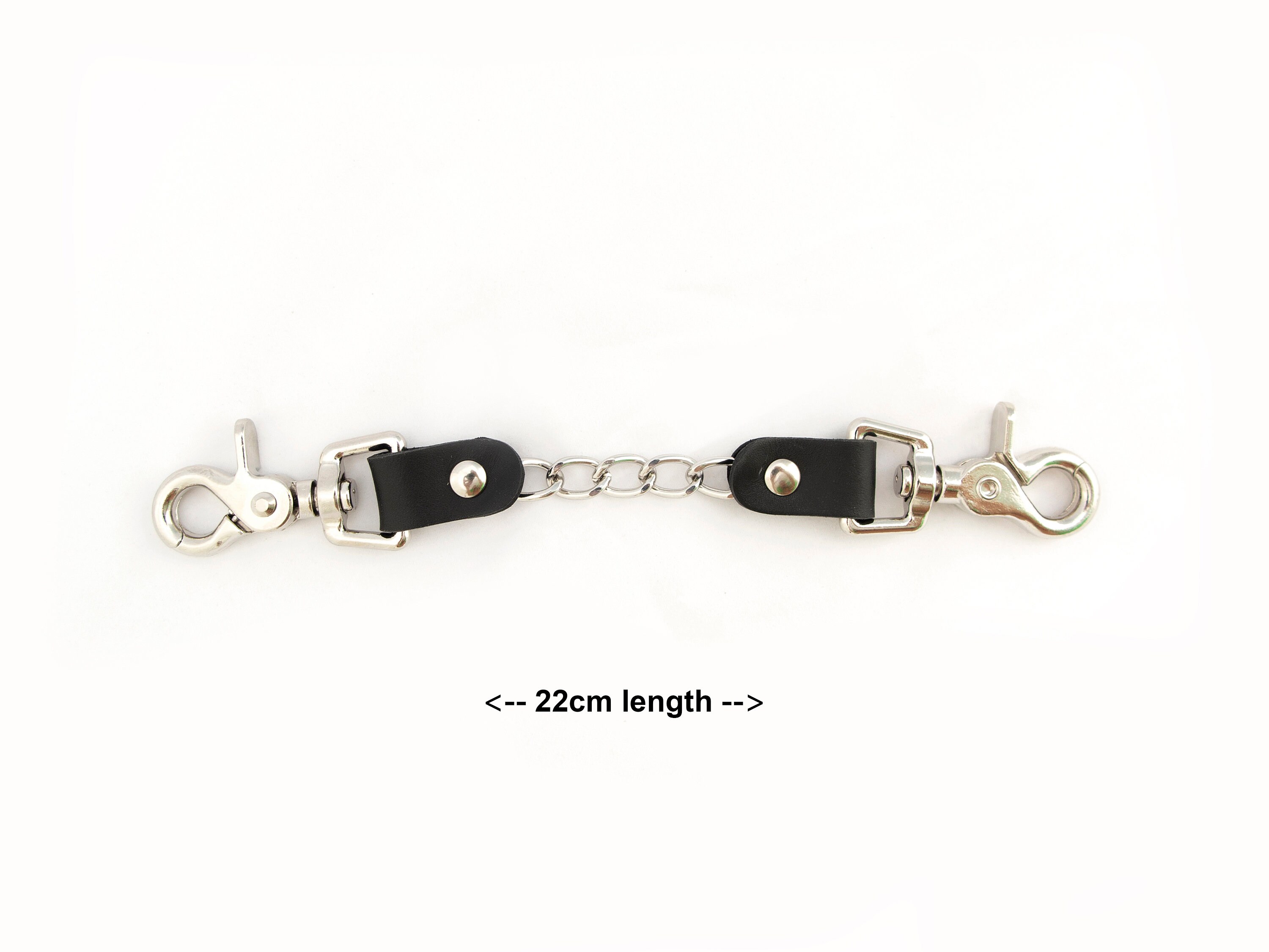 Bondage Cuff Connector - Leather and Chain Connector for Handcuffs ...