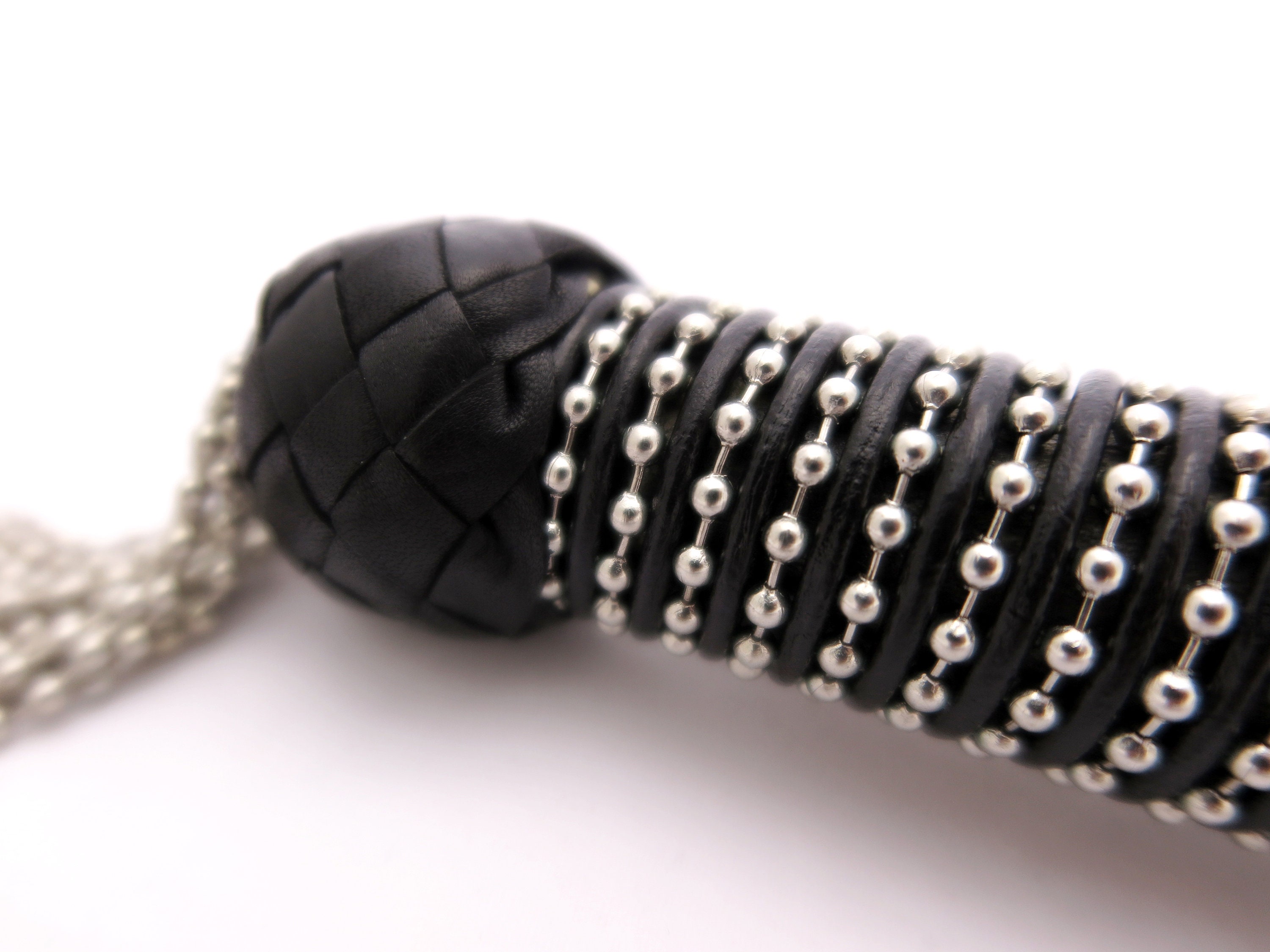 Chain Flogger With Leather Handle Metal Flogger for Master Etsy