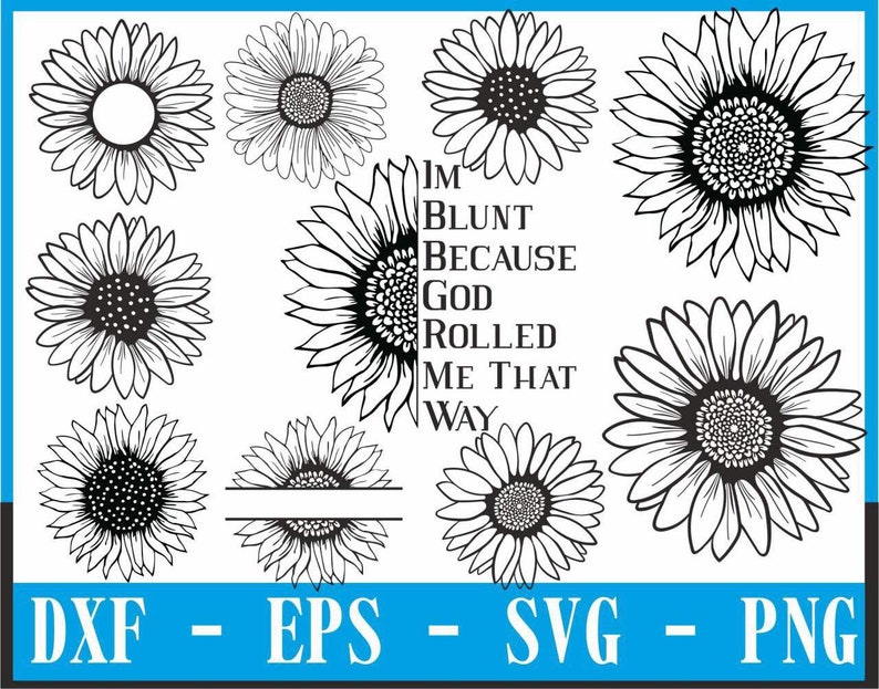 Free Free 124 Vector Sunflower Svg SVG PNG EPS DXF File