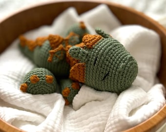 Häkelanleitung Amigurumi Baby Drache Gry (Deutsch, English) Crochet Pattern Baby Dragon Gry