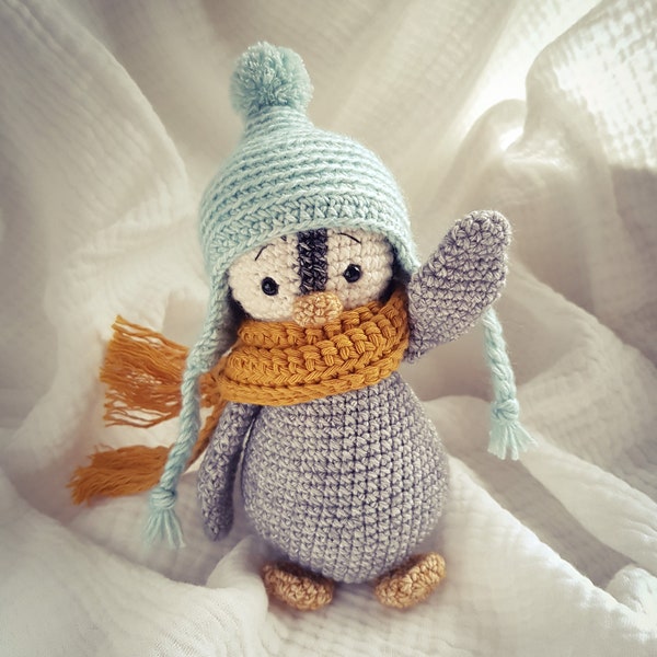 Amigurumi Penguin Pip Crochet Pattern (Deutsch, English, Espanol) Crochet Pattern Penguin Pip