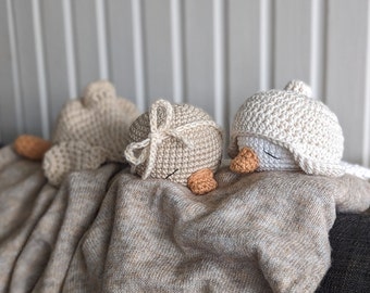 Crochet Pattern Amigurumi Snuggle gosling Ida (German, English) Crochet Pattern Snuggle gosling Ida