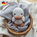 Crochet Pattern Amigurumi Duck Emmi (German, English) Crochet Pattern Duck Duckling Emmi product logo