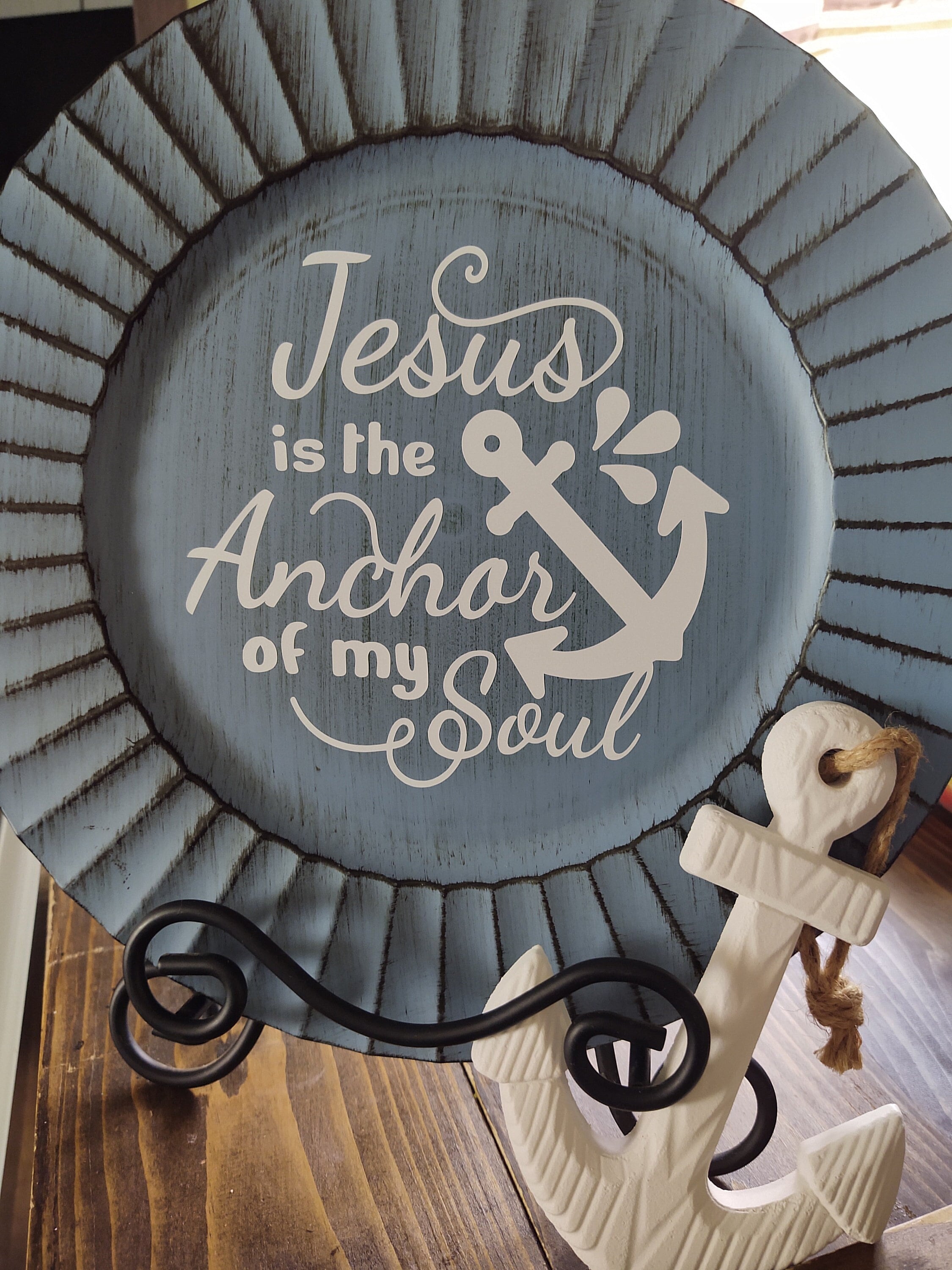 Jesus is the anchor to my soul etsy