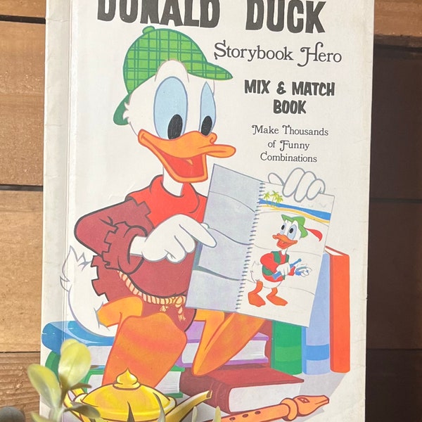 Walt Disney’s Donald Duck Storybook HeroMix & Match Book