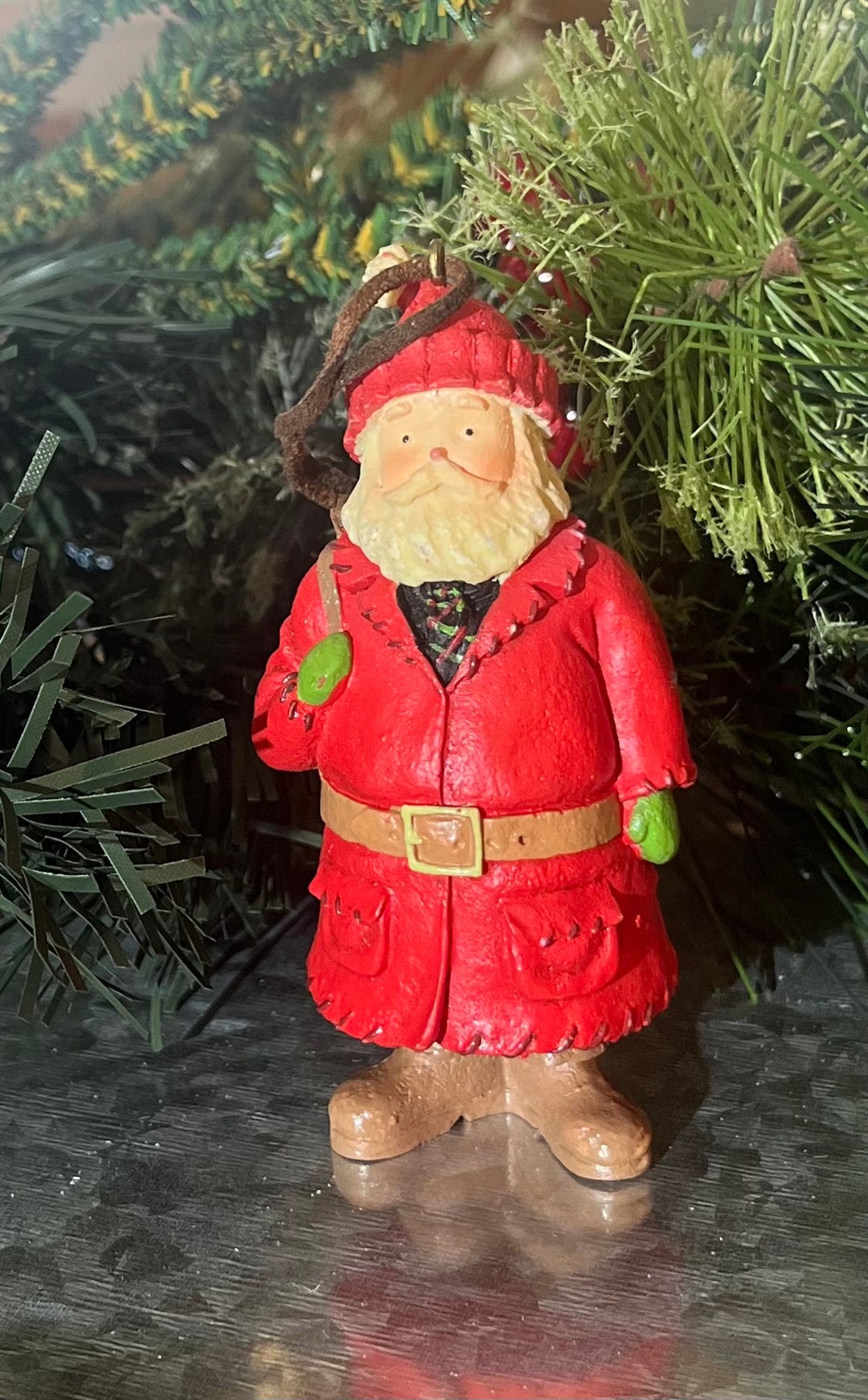 Hallmark Keepsake Ornament Chris Kringle Santa 2001 Etsy