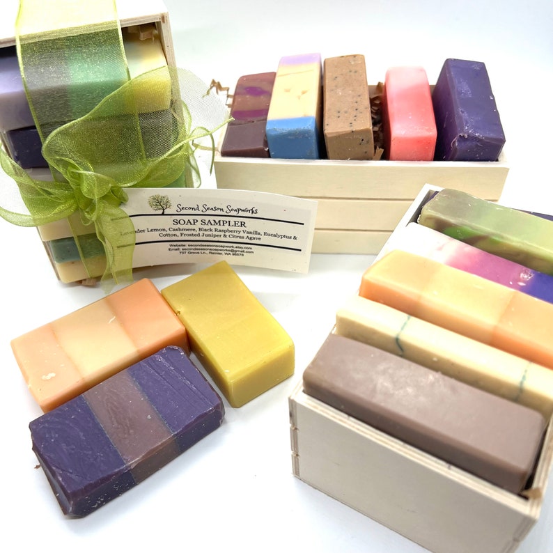 Sample Soap Box Set Soap Sample Box - Etsy