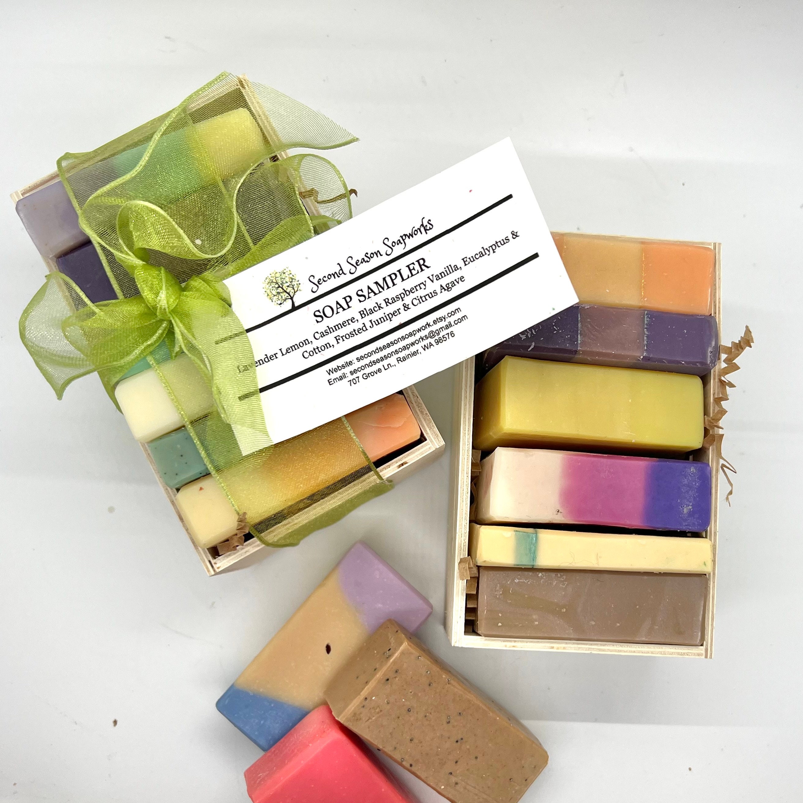 Sample Soap Box Set Soap Sample Box - Etsy