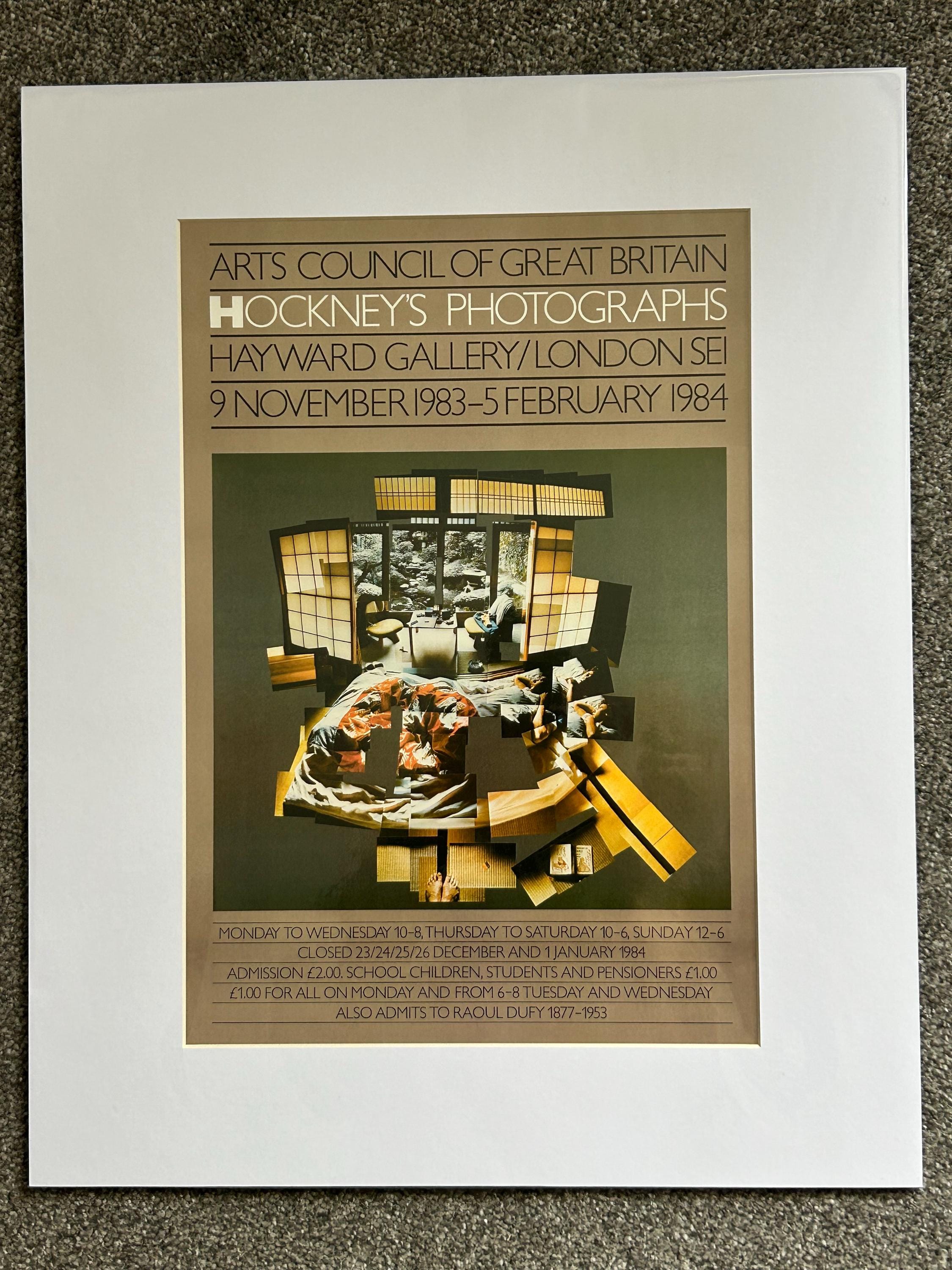 デイヴィッド・ホックニー オリジナル・ヴィンテージ展ポスター 1983