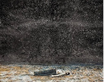 Guggenheim at Night 1959年 シルバーゼラチン印刷 Original Anselm Kiefer Exhibition Photo - the Renowned Orders of