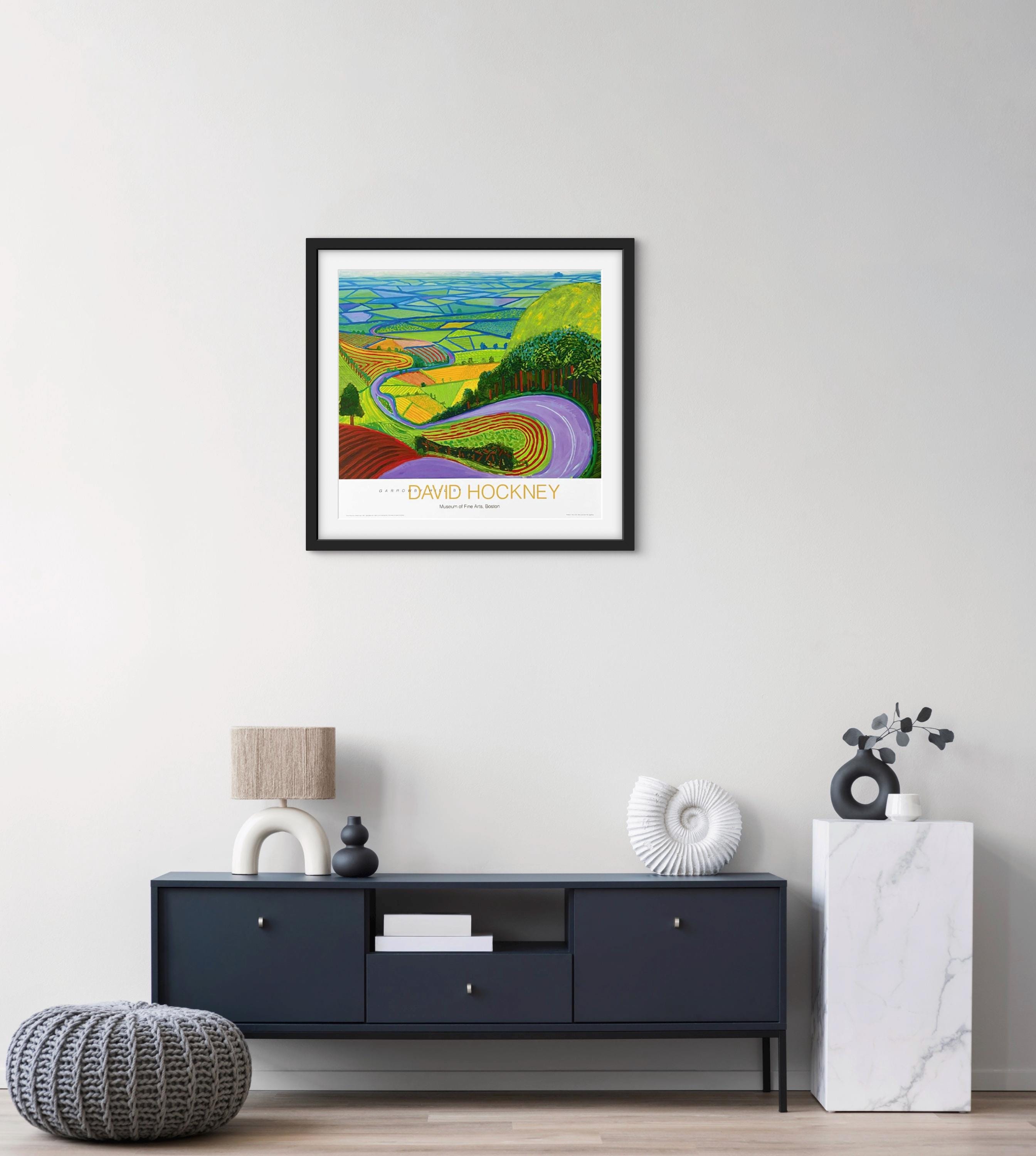 David Hockney Poster Original USA Gallery Exhibition Poster