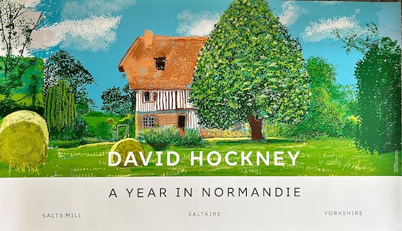 デイヴィッド・ホックニー ポスター「ノルマンディーの一年