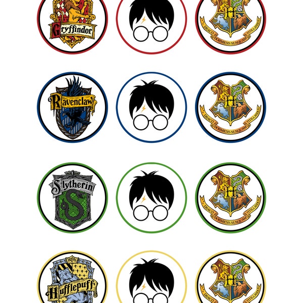 Harry Potter - Cupcake Toppers (12)