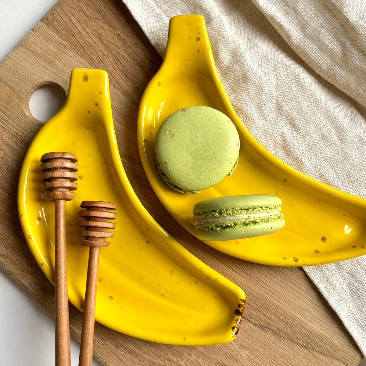 Banana Spoon Rest, Ceramic Kitchen Accessory, Yellow Fruit Kitchen Decor, Gift for Banana Lovers, Housewarming Gift, Bday Gifts for Friend - Etsy