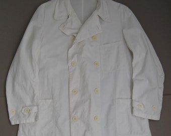Vintage 80s NOS German Work Jacket Pit 26.5 Vintage 80s NOS German Work Jacket Pit 26.5