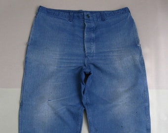 Vintage French Pants, Size L, Waist 40