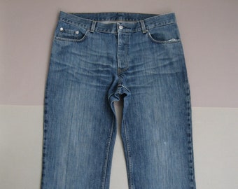 Helmut Lang Vintage Dark Denim Jeans Unworn Made in Italy 5 Pocket 
