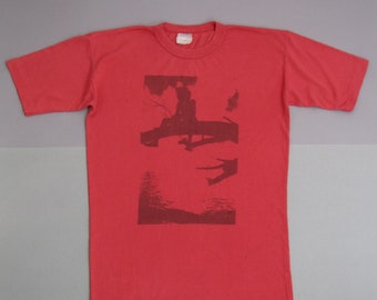 Vintage 70s Printed T-Shirt Single Stitch 1970s T-Shirt