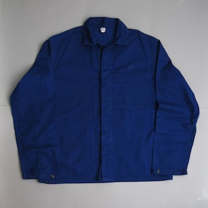 Vintage 70s Vietnamese Lotus Work Jacket  Workwear Chore Jacket 1970s  Size 46