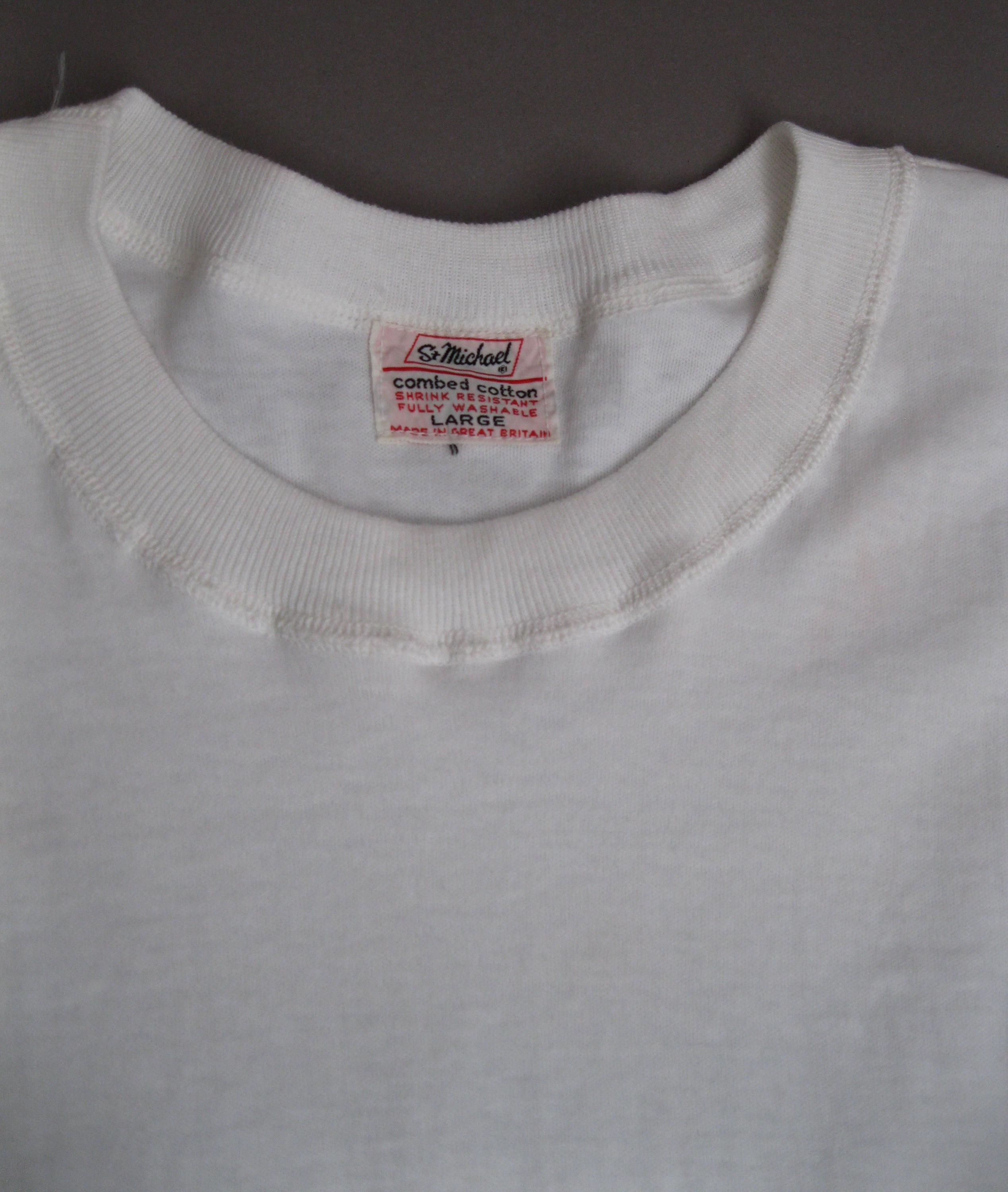 Vintage 60s St Michael T-shirt Single Stitch 1960s - Etsy