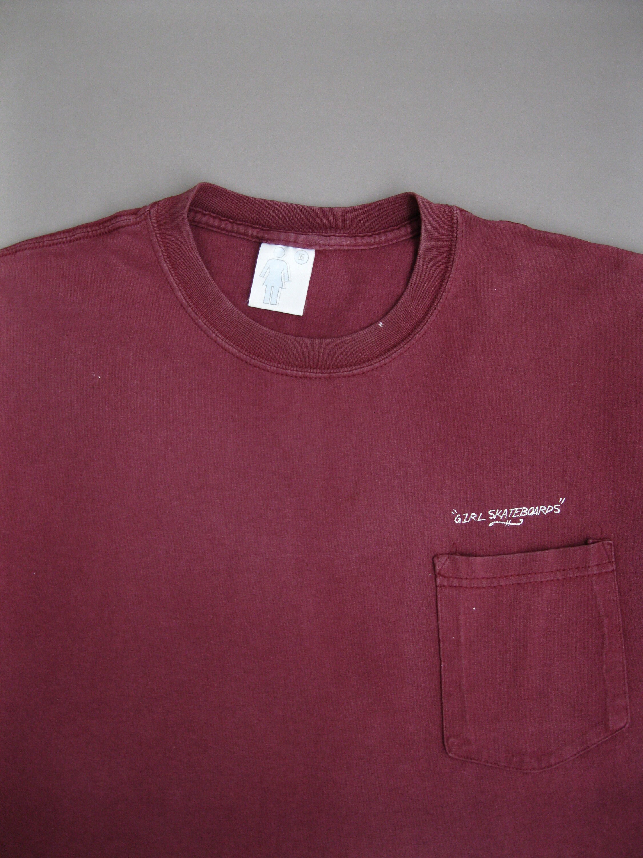 レア　GIRL skateboards　'90s　ヴィンテージ　Tシャツ　M Girl Skateboards × Vintage Vintage 90s Girl Skateboards