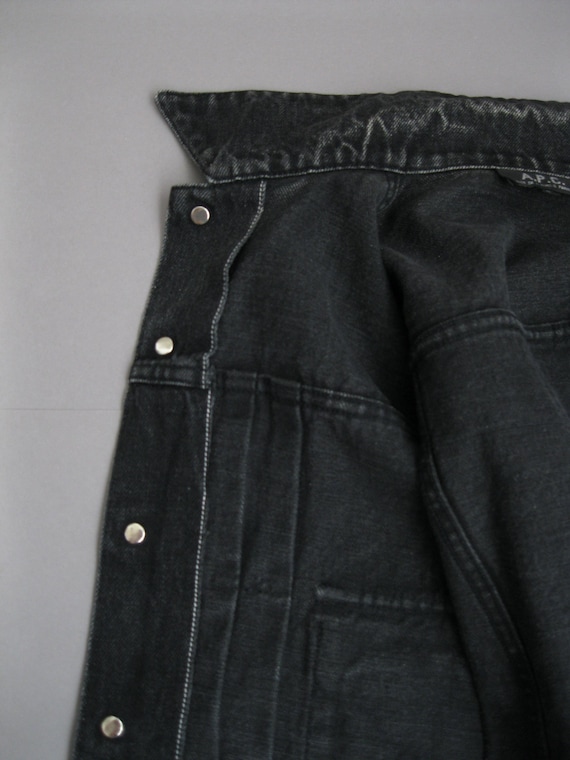 A.P.C. black denim jacket