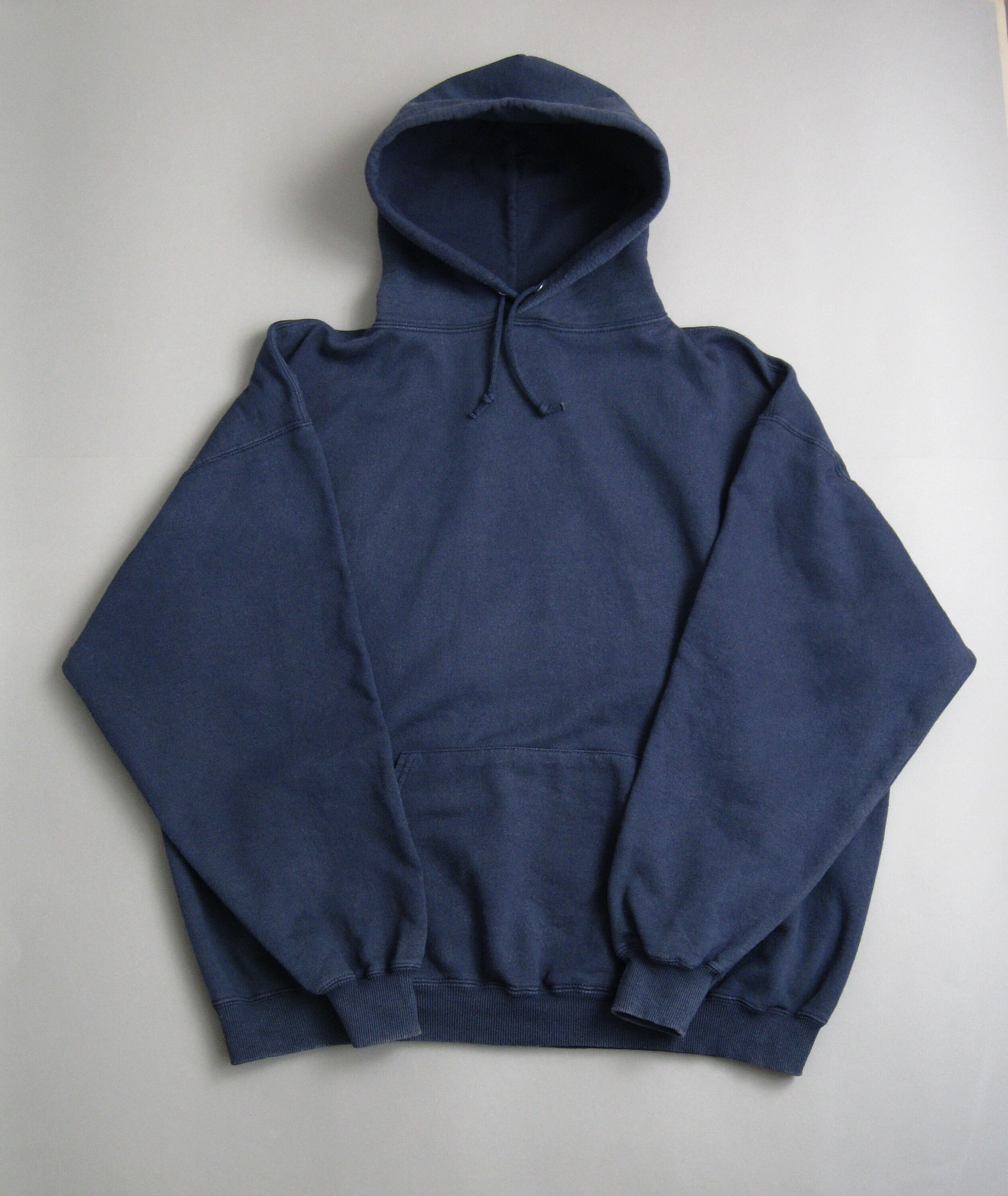 Vintage 90s Jerzees Faded Hoodie Blank Hoodie Size XL 1990s