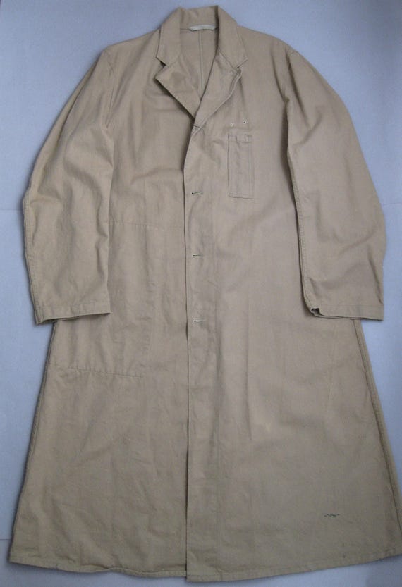 British GPO Work Coat 1950s Vintage British GPO Work Jacket