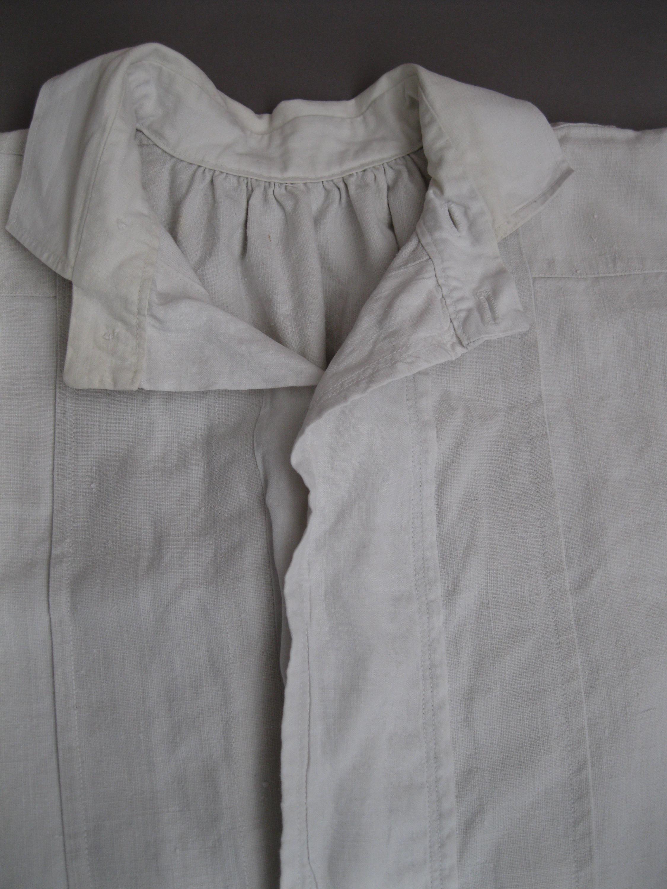 Vintage 1910s Antique French Linen Smock Long Shirt - Etsy