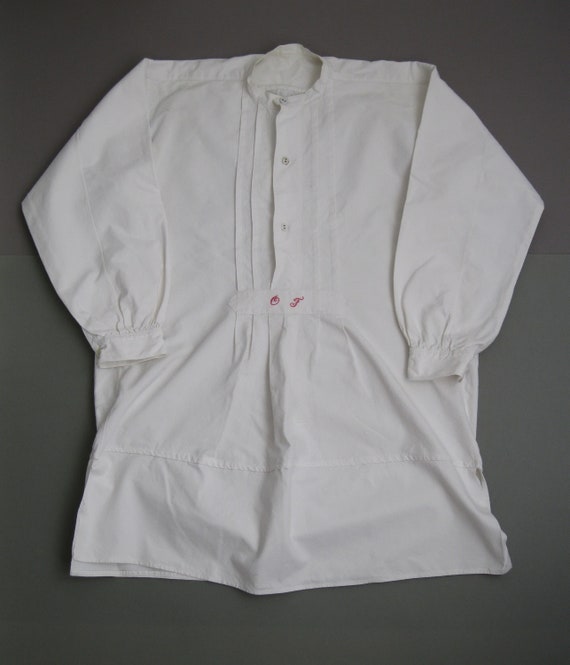 Vintage 30s French Cotton Pullover Shirt 1930s Antique Shirt - Etsy