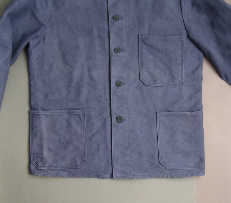 Vintage 70s German Moleskin Work Jacket 1970s Workwear image 2