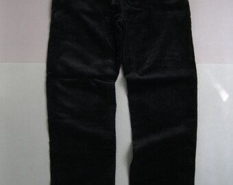 パンツ 90s POLO Ralph Lauren BLK corduroy pants Vintage 90s Polo Ralph Lauren Corduroy Pants Corduroy Black