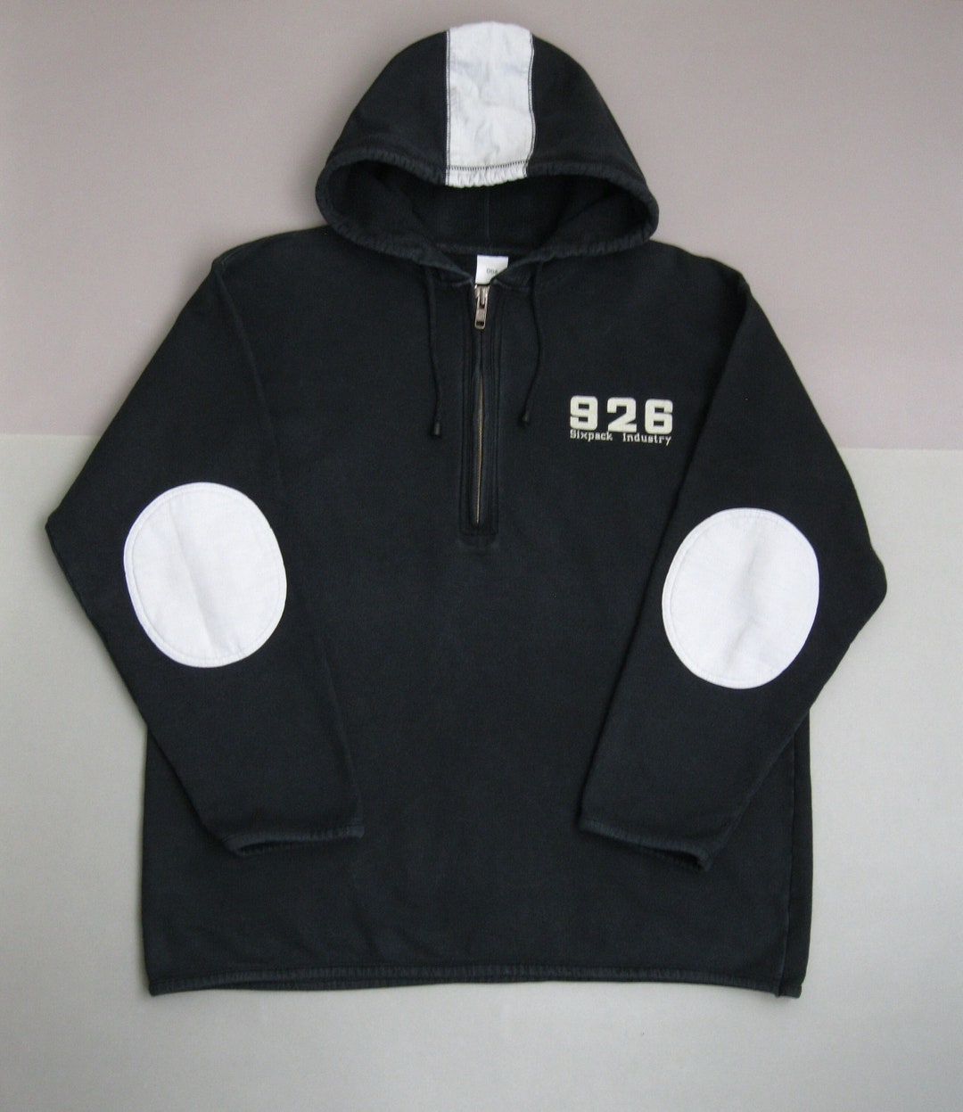 消費税無し Vintage 90s Faded Hoodie 1990s 1/4 Zip Hoodie - Etsy トップス