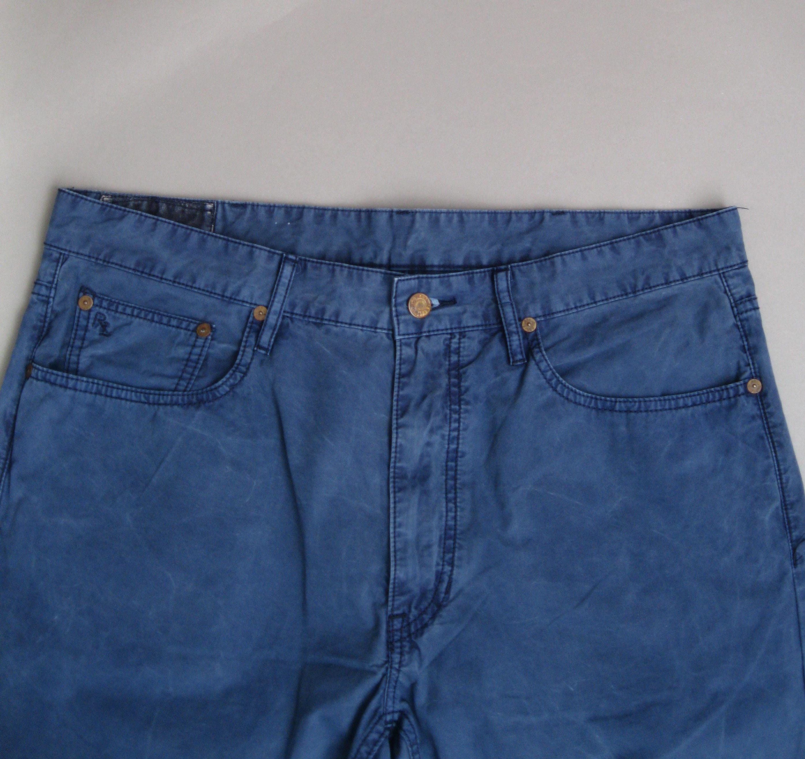 Vintage Polo Ralph Lauren Blue Pants Talon Zipper - Etsy