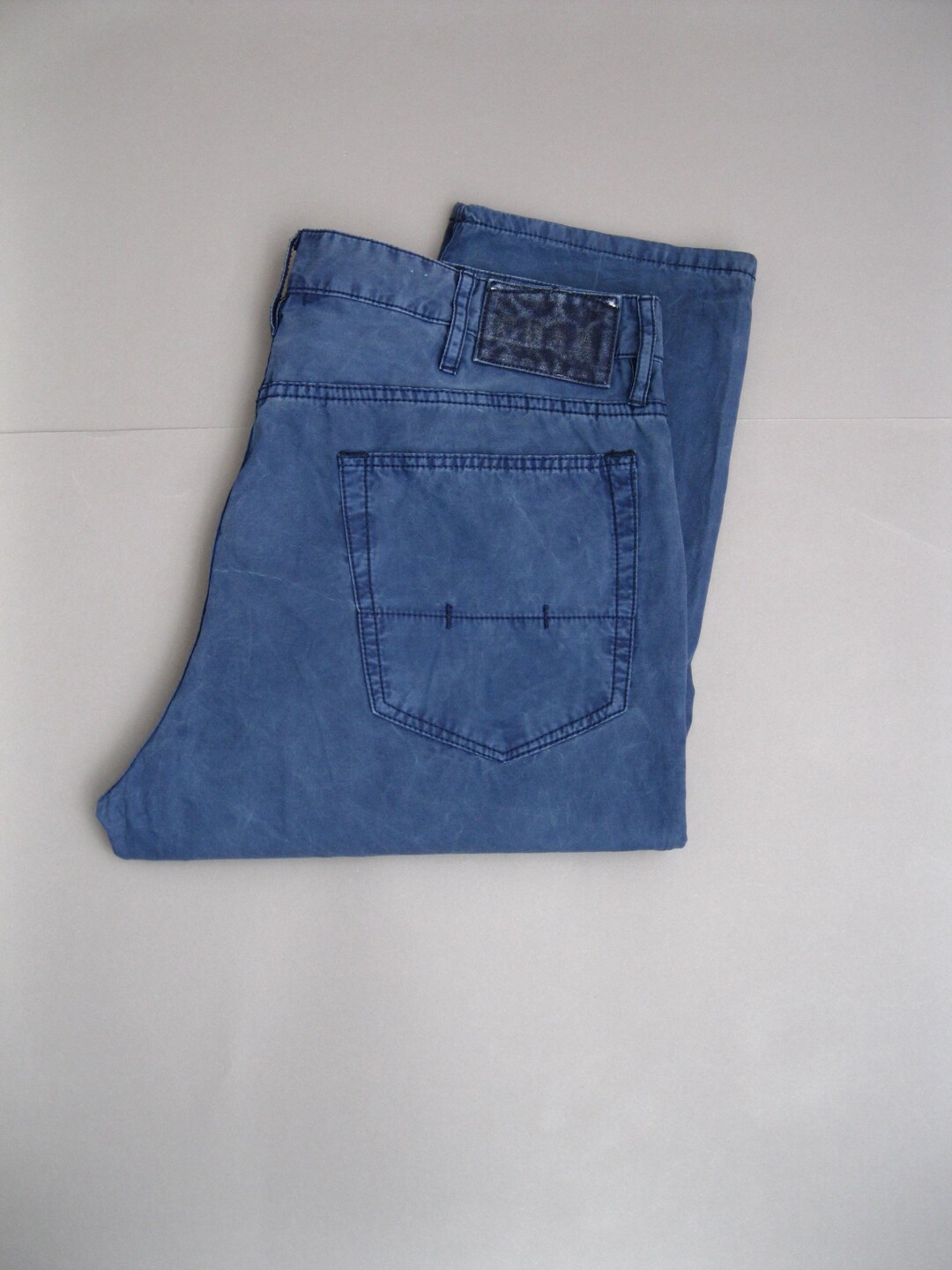 Vintage Polo Ralph Lauren Blue Pants Talon Zipper - Etsy