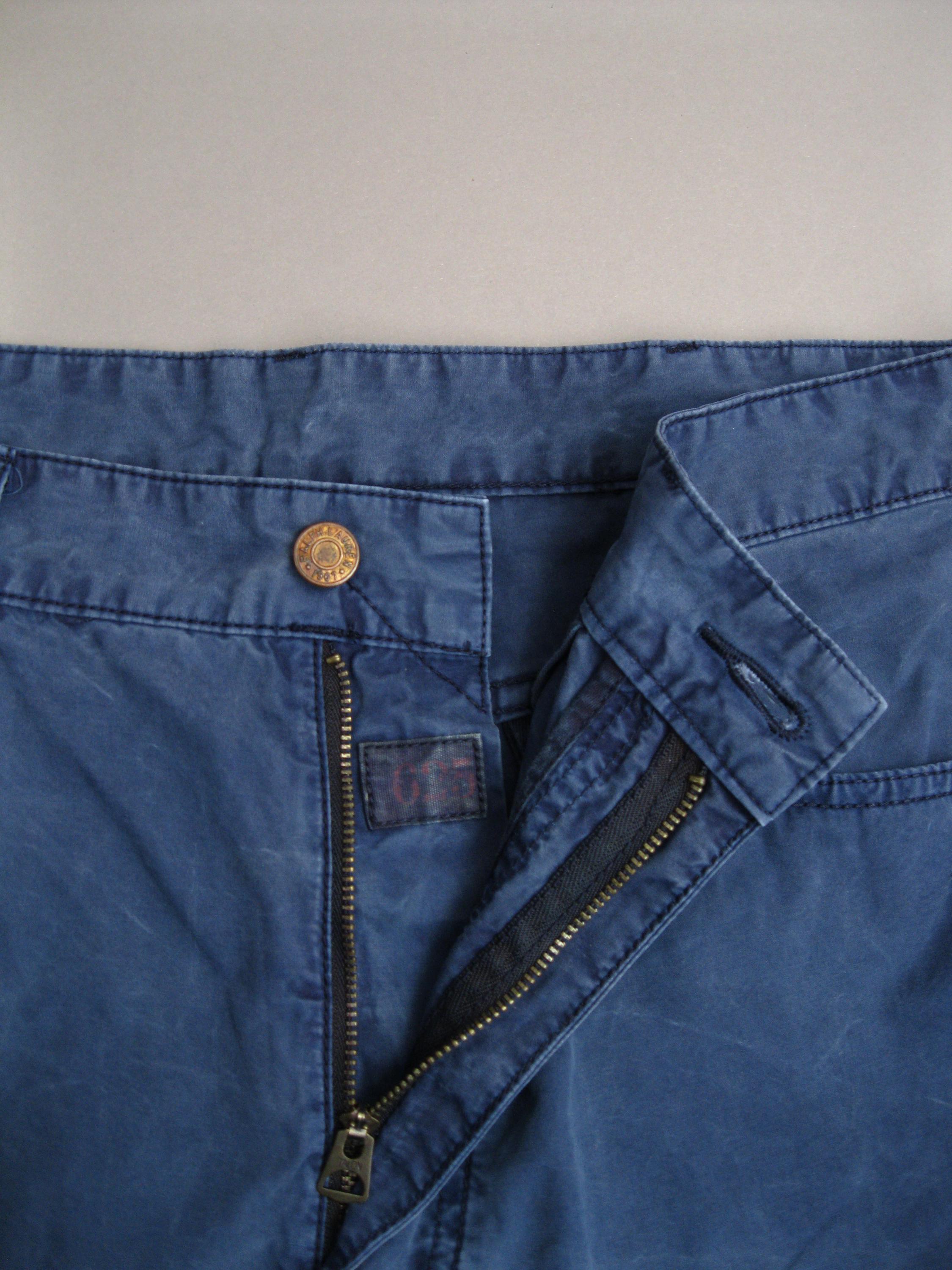 Vintage Polo Ralph Lauren Blue Pants Talon Zipper - Etsy