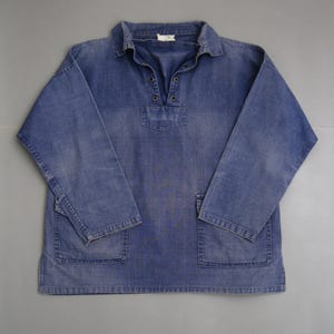 Denim Fisherman Smock - Etsy
