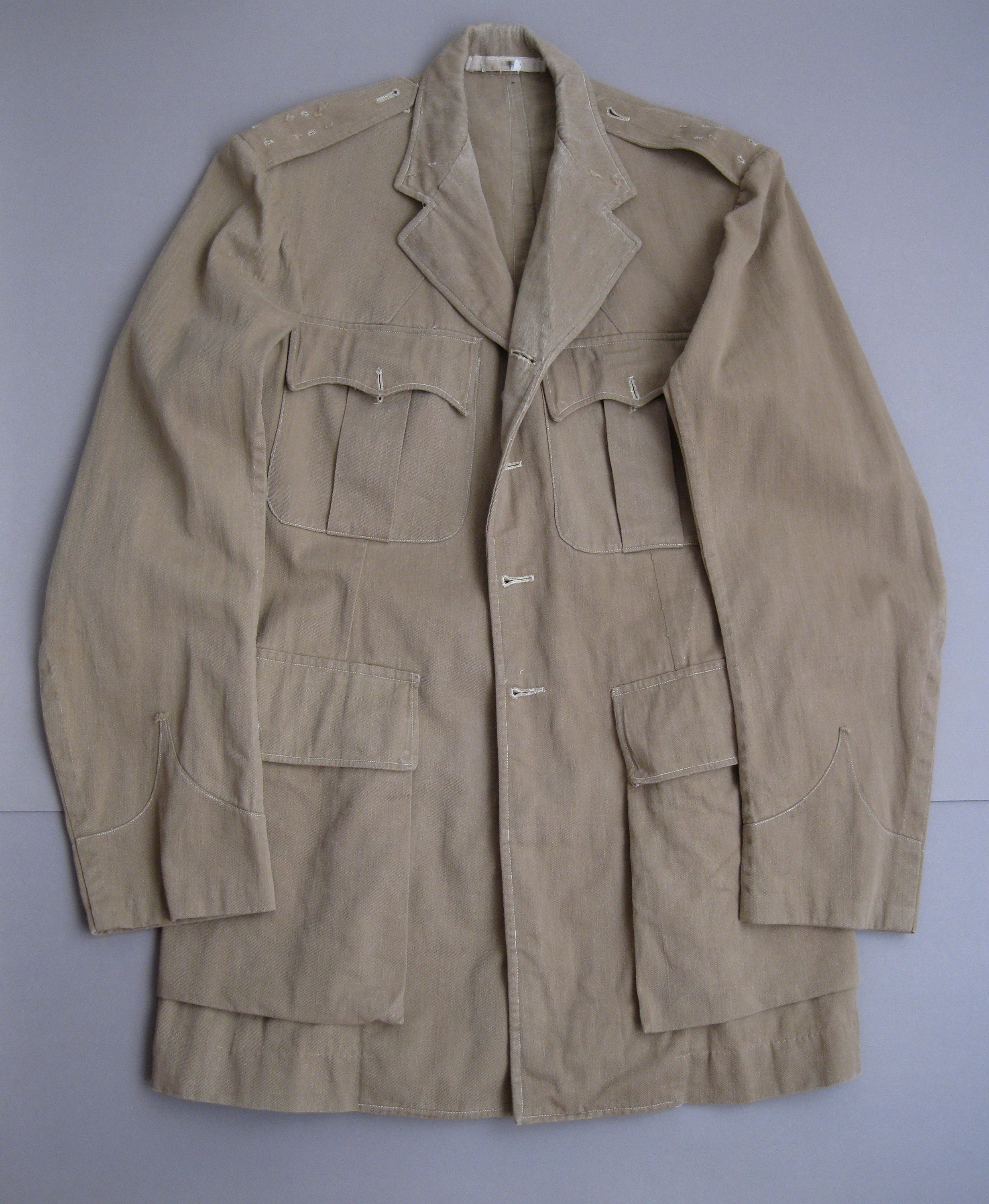 WW2 Wool Army Jacket 40s Military Jacket Brown Cropped Army Jacket WWII ...