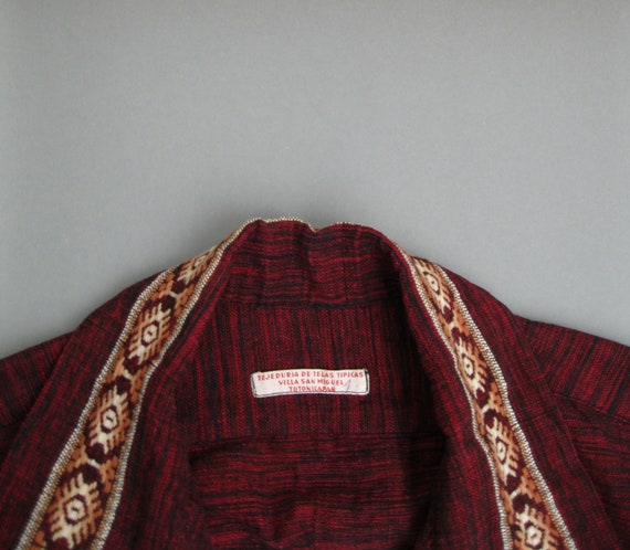 Vintage 50s Mexican Shirt 1950s Mexican Embroider… - image 3