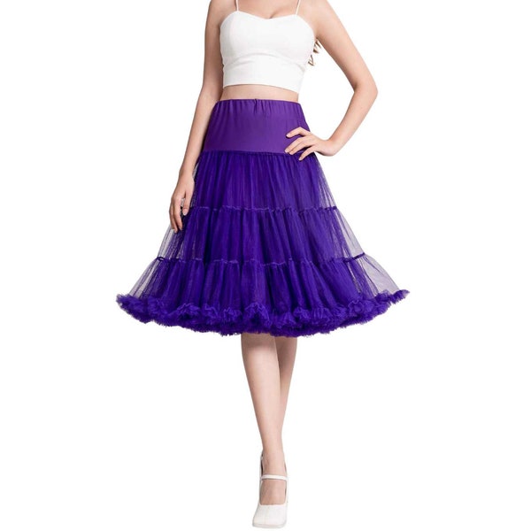 Fluffy Purple Petticoat